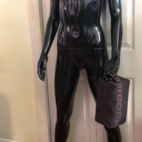 SOLD Vintage Fendi Logo Cosmetic Pouch - Picture 4 of 4